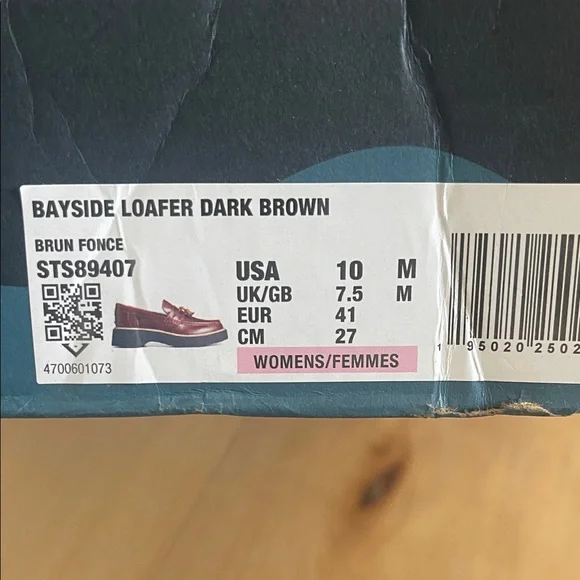 Sperry Women’s Burgundy Loafer Shoes - Picture 3 of 3